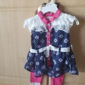 Little Lass baby  girl set